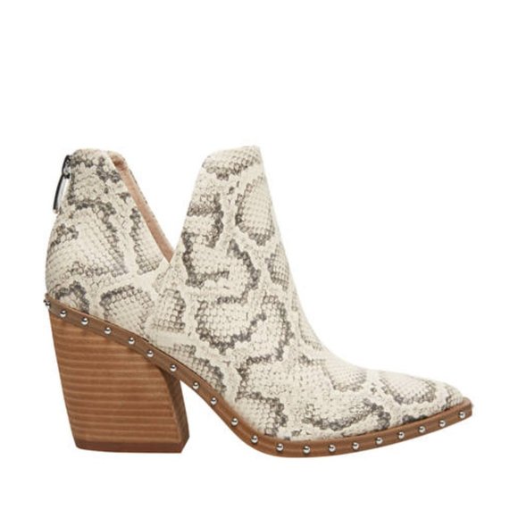 steve madden snakeskin ankle boots